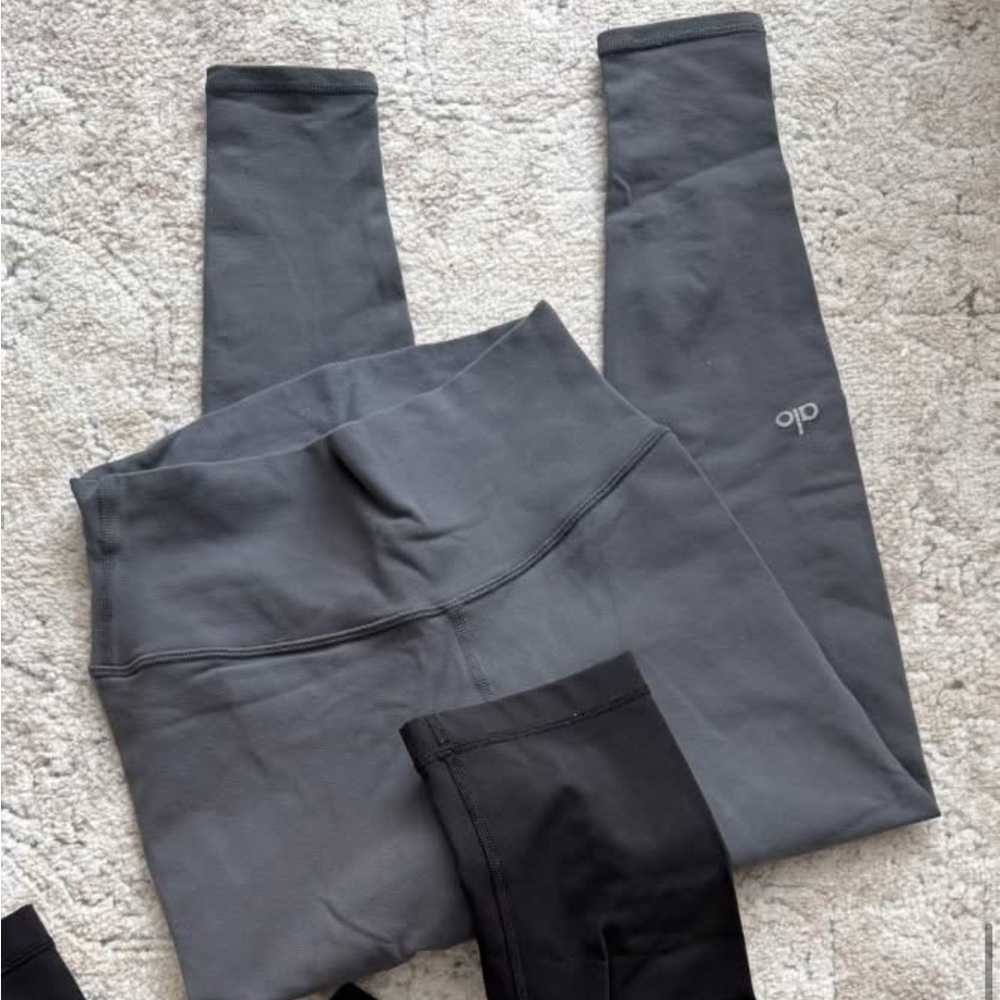 ALO Gray Leggings 7/8 - Sz S